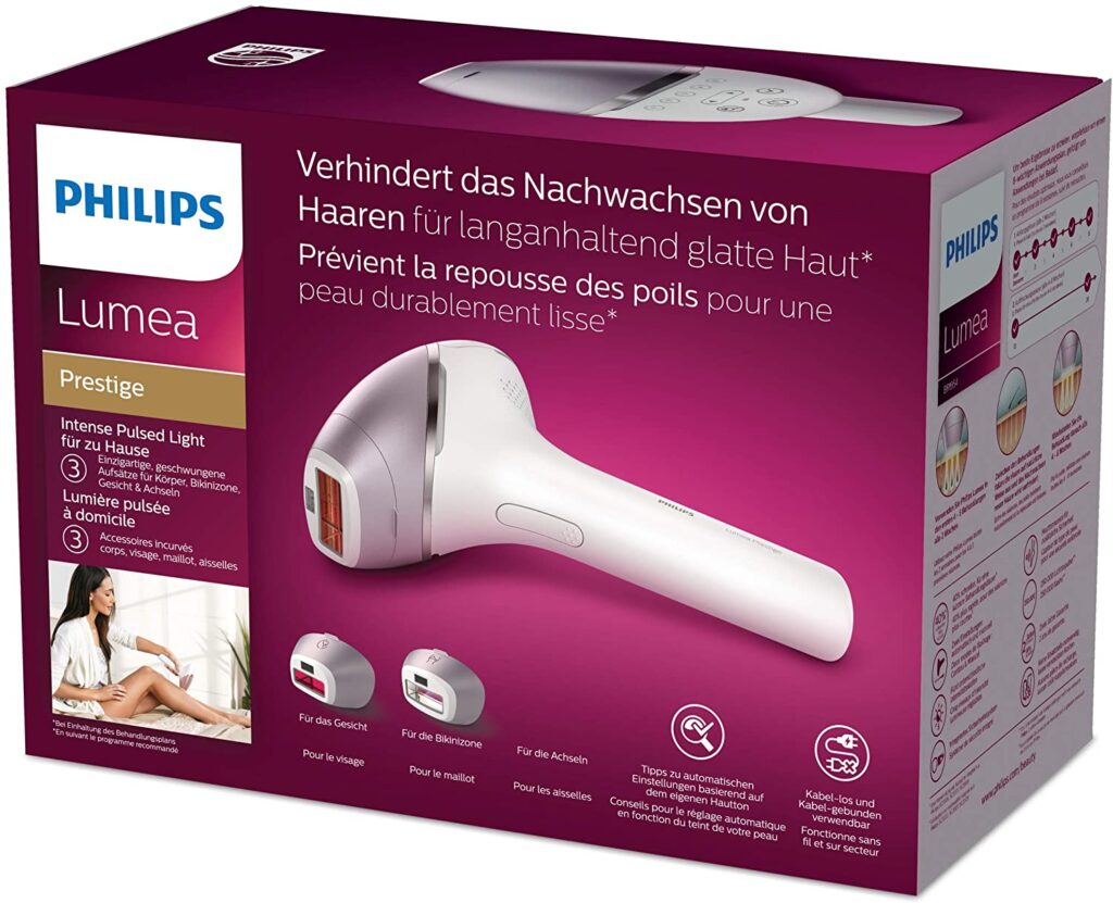 Philips BRI954/00 Lumea Prestige - Depiladora Luz Pulsada